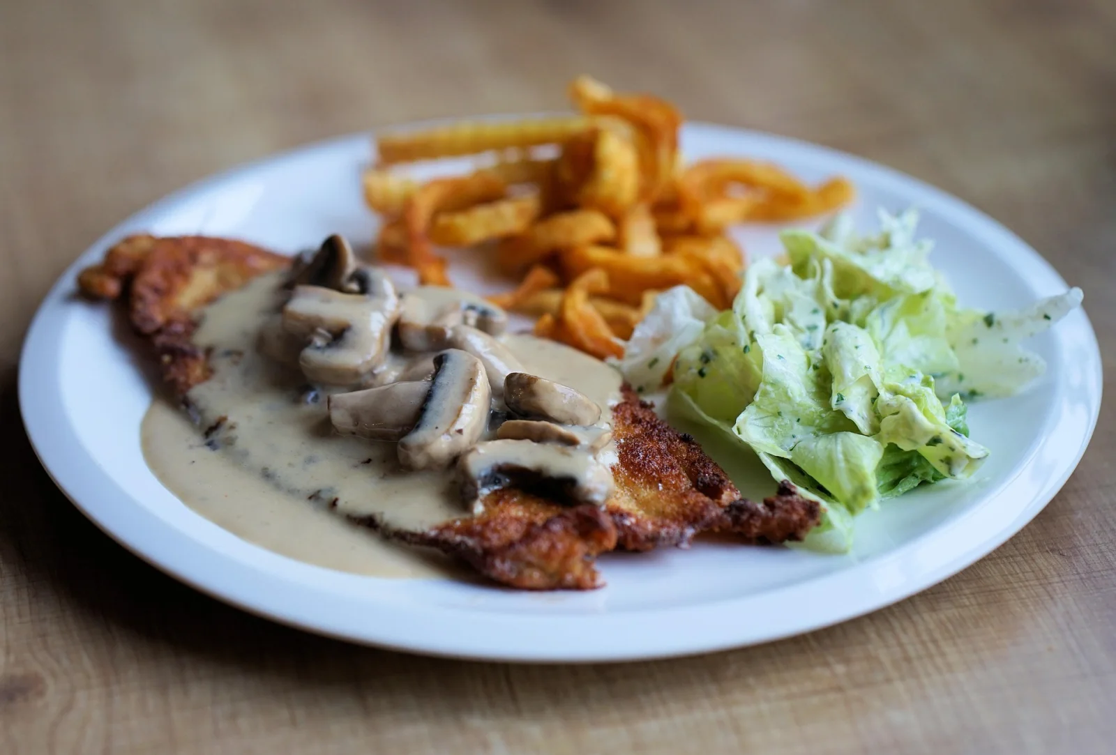 Champignonschnitzel